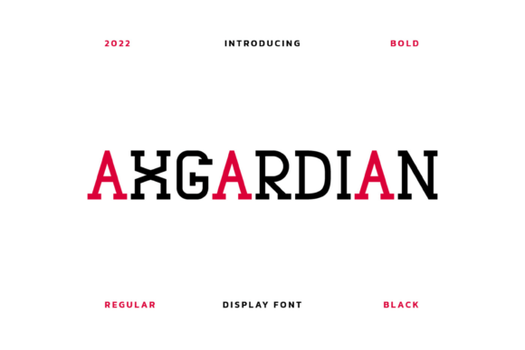 Axgardian: A Display Font for Bold Visual Statements