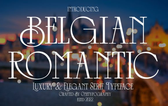 Belgian Romantic Font for Professional Branding