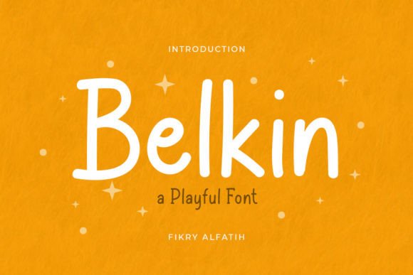 Belkin Font: A Playful Handwritten Typeface for Web Design