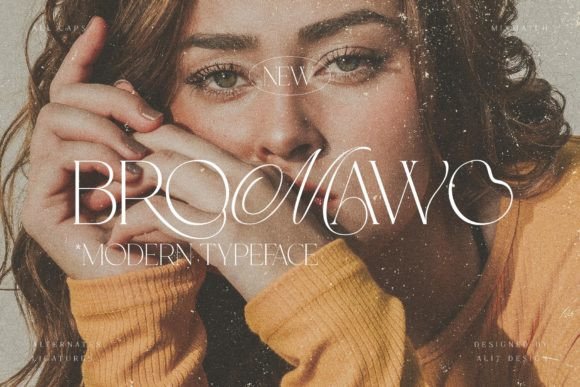 Bromawo Font for Modern Web Design