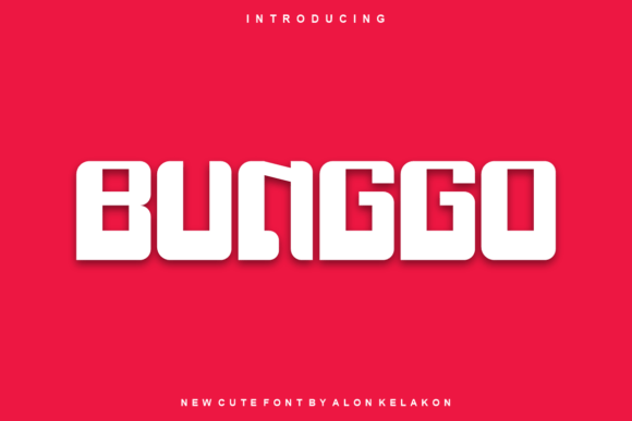 Bunggo: A Modern Display Font for Bold Branding