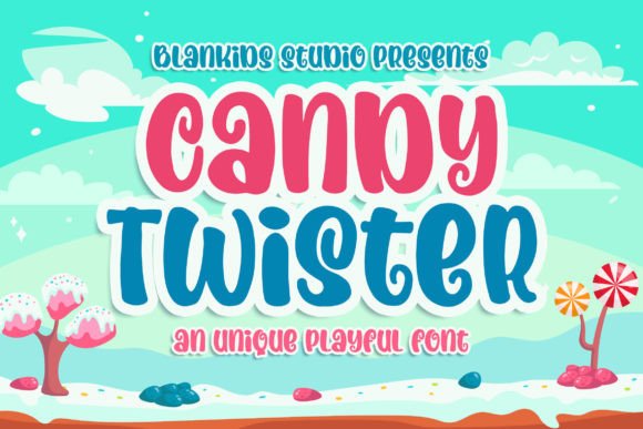 Candy Twister: A Playful Font for Your Brand