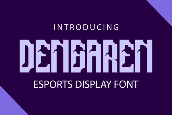 Dengaren Font for Bold Craft Projects