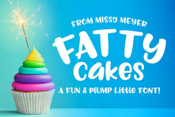 Fattycakes Font for Web Design Projects