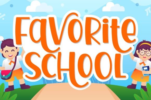 Favorite School: A Font That Brings Joy to Handmade Creations