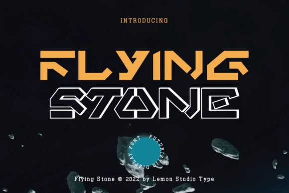 Flying Stone: A Bold Font for Modern Branding