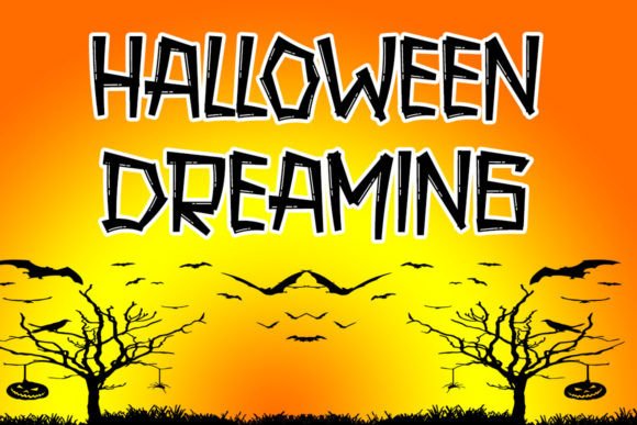 Halloween Dreaming Font for Web Design