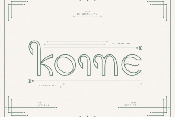 Koine Display Font Review for Branding Projects