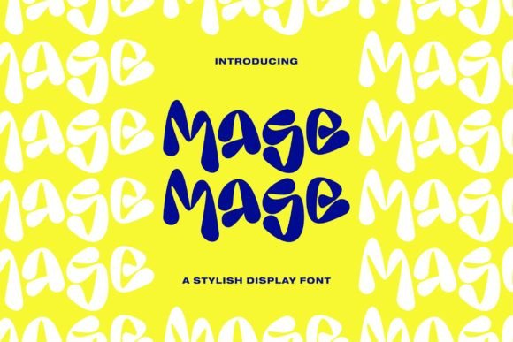 Mage Font for Editorial Design and Content Creation