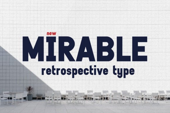 Mirable: A Display Font That Elevates Handmade Creations