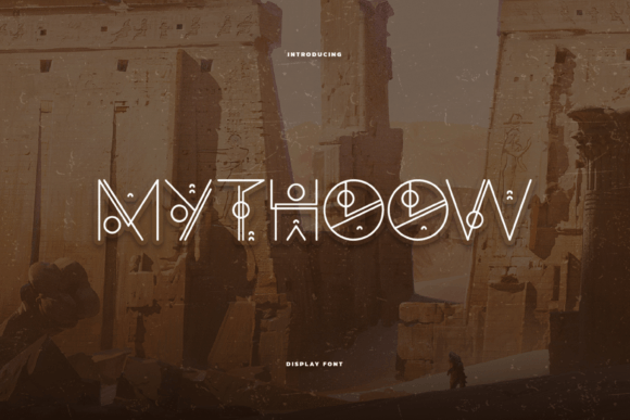 Mythoow Font for Editorial Design and Branding