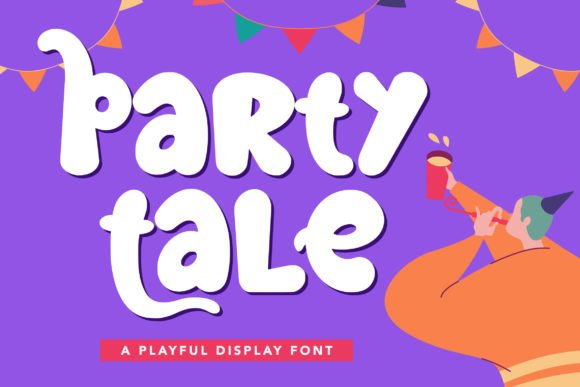 Party Tale – A Playful Display Font for Handmade Creations