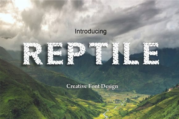 Reptile Font: A Modern Touch for Your Brand Identity