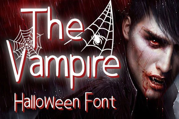 The Vampire Font for Halloween-Themed Marketing