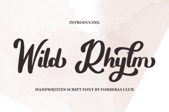 Wild Rhytm: A Display Font That Elevates Campaign Design